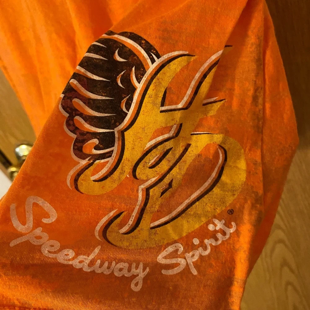 Harley-Davidson Graphic Raglan Tee Orange and Black - Picture 5 of 5